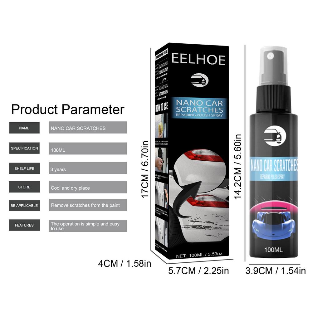 Auto Nano Beschichtungsauffrischer Einfaches Reparatur-Politur-Puffer-Set Autopolitur & Lackauffrischer Für Fahrzeugaufbereitung Autoprodukte