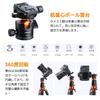 Concept SLR Tripod for 183cm 35cm Overhead Reversible Center Adjustable Low Center of Aluminum 4 Lever Quick Night Sports and Videography K&F Cameras,