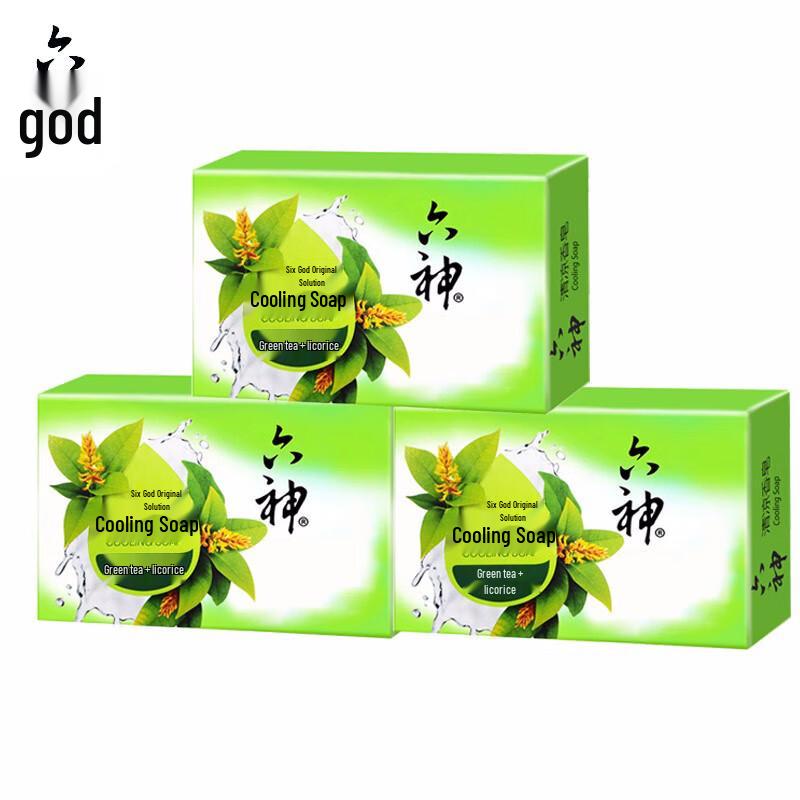 

Liu Shen Cooling Green Tea & Licorice Soap