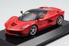 Ferrari LaFerrari Diecast Model FERRARI LAFERRARI 2013 with Display Case Car, 1/43 Scale, (Red/Black), [Used]