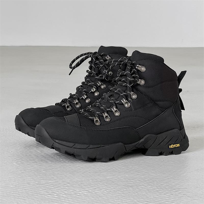 Autumn medium help heavy duty tactical boots hiking casual hiking shoes riding outdoor non-slip wear-resistant combat boots