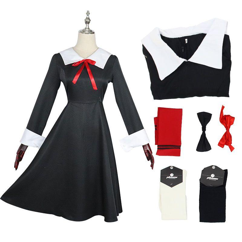 Er Kaguyasama Love War Shinomiya Kaguya Fujiwara Chika Cosplay Kostyme Uniform