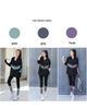 Women's Quick-Dry Long-Sleeve Sports Jacket and Yoga Set - Autumn/Winter Casual Fit