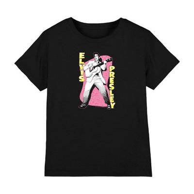 Elvis Presley Childrens/Kids Pink Rock T-Shirt