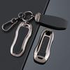Porsche Key Case for Cayenne, Macan, Panamera, 911, 718 – Metal Leather Buckle