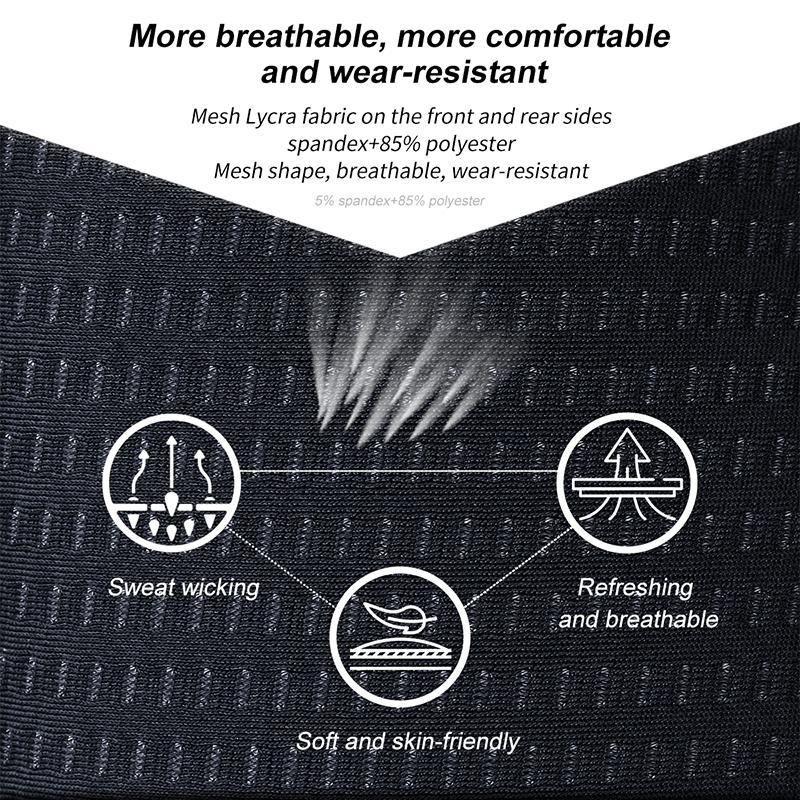 Pantalones Cortos de Ropa Interior para Ciclismo para Hombre X-TIGER con Acolchado 5D, Deportivos para Montar en Bicicleta, Bicicleta, MTB, Forro con Pinzas Antideslizantes en las Piernas