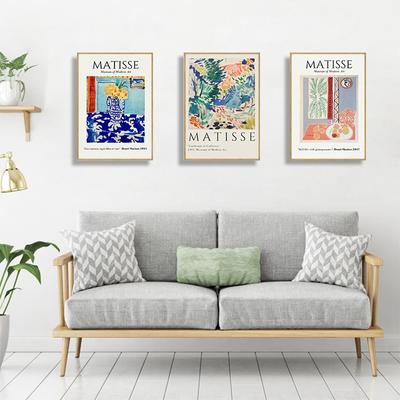Matisse Posteri Soyut Tuval Boyama Keith Duvar Sanatı Çiçek Pazarı Posterler ve Baskılar Duvar Resimleri için Oturma Odası Ev Dekor