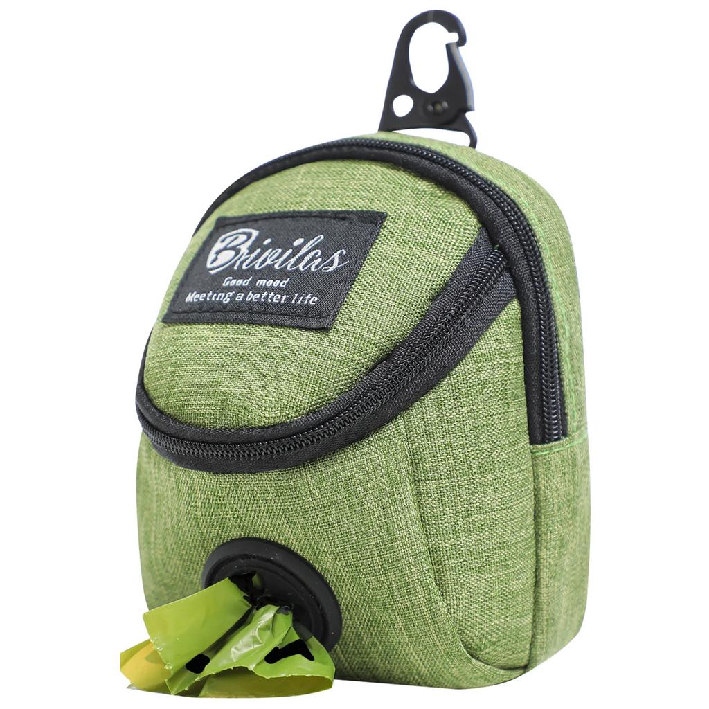 Pet Dog Treat Pouch Portable Multifunction Dog Training Bag Outdoor Travel Dog Poop Bag Dispenser Durable Pet Accessories