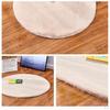 Round Shaped Rug Artificial Wool Hairy Carpet Floor Mat Soft Area Tapetes,60cm