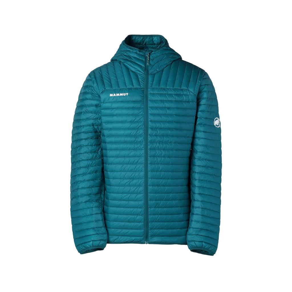 Mammut Pánská bunda s kapucí Broad Peak Light IN AF Deep Asian Fit 1013-04470, Teal,