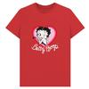 Betty Boop Unisex Adult Blow A Kiss T-Shirt