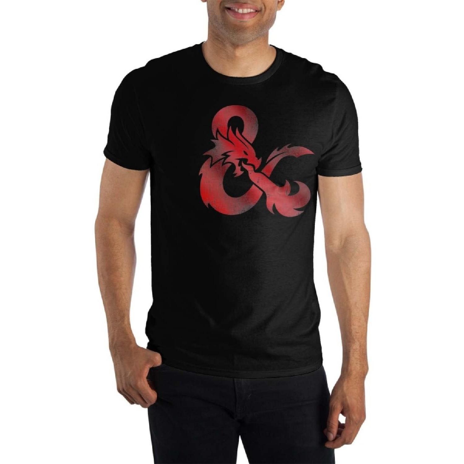 Bioworld Dungeons & Dragons Dragon Logo Men s T-Shirt XXXXXL разноцветный