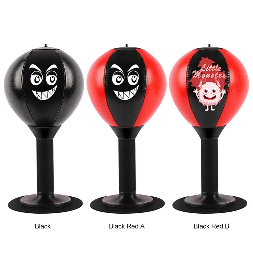 Wall Mountable Boxing Training Bag Inflatable Desk Boxing Punch Ball  Boxing Equipment