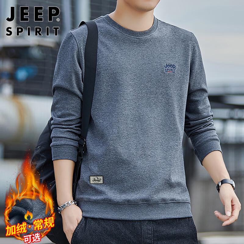

JEEP SPIRIT Men s Casual Crewneck Sweatshirt XL
