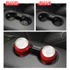 For Toyota Supra 2018-2025 Water Cup Holder Limiter Fixed Drink Storage Box Tray TPE Car Accessories Black