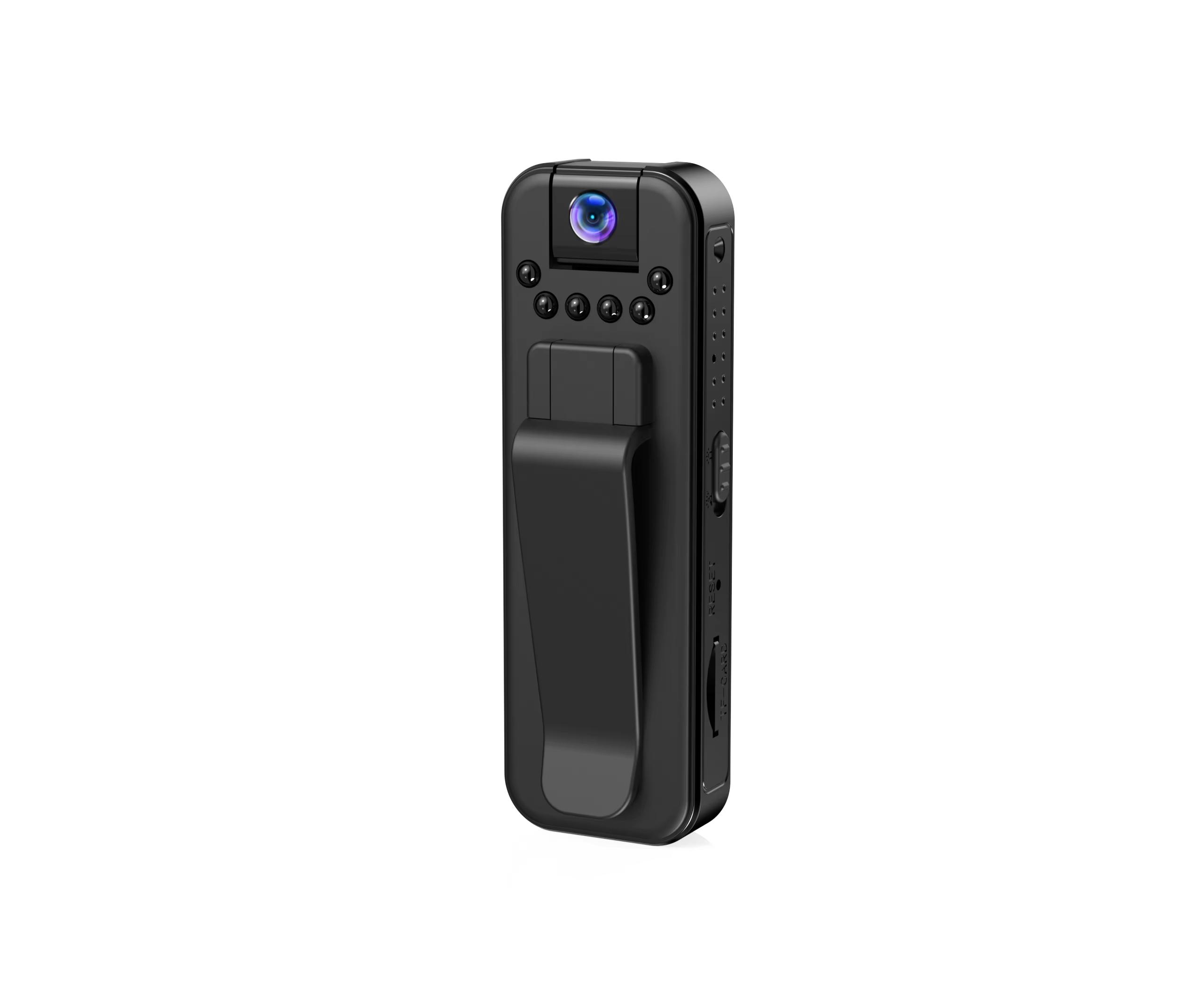 

HD1080P Body Mini Camera Portable Small Digital Video Recorder BodyCam Infrared Night Vision Miniature Camcorder Without TF Card чорний