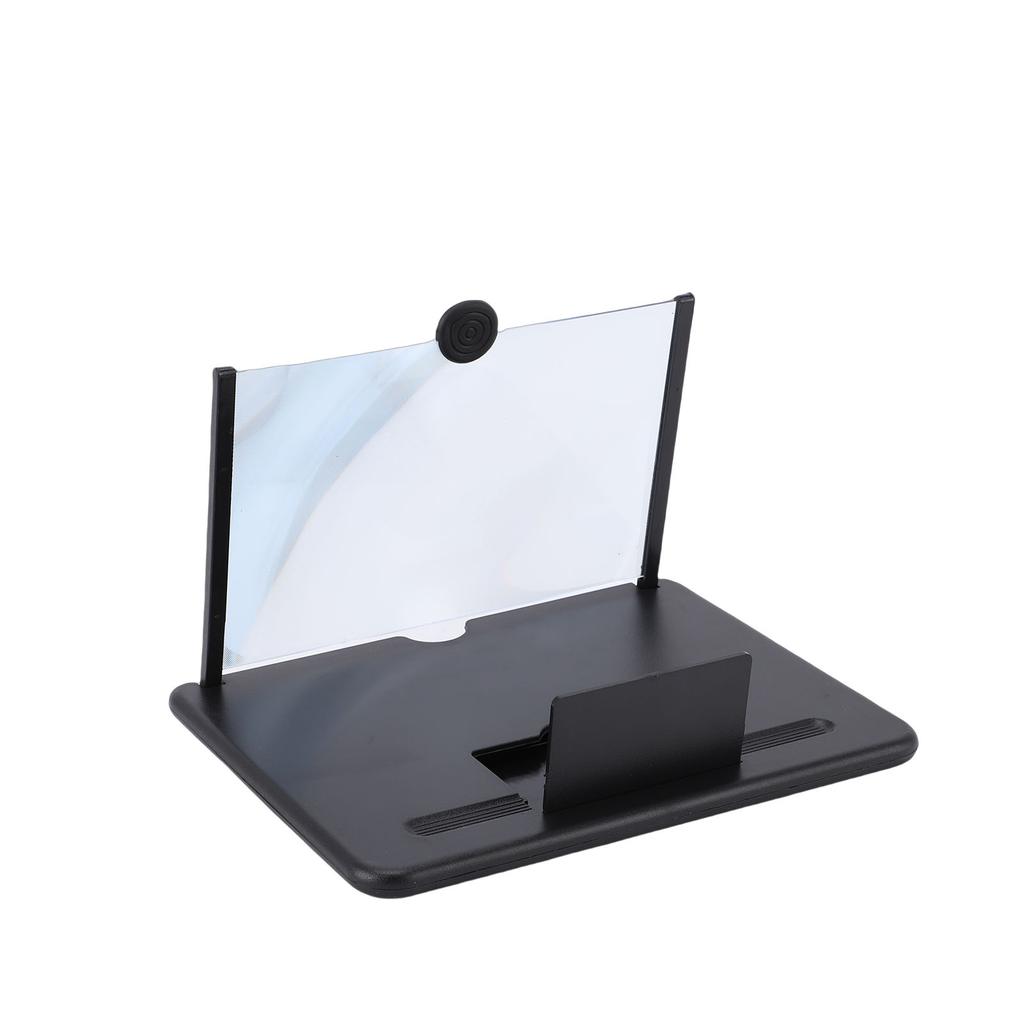 10in Smartphone Screen Magnifier Ultra Clear Pull Out Cell Phone Amplifier for Movies Gaming Video Black