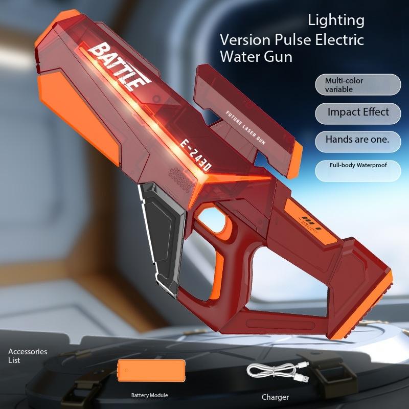 Brand-Spanking-New First-Class Electric Superior-Grade Led Water Gun Premium-Quality Automatic Superior-Grade Water Suctionarge-Capacity