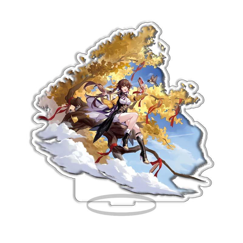 Mezzanine, Milk Tea Acrylic Standing Card, Ornament Game Merchandise 15Cm Desktop Decoration