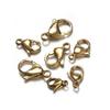 20pcs 9/10/12/15mm Stainless Steel Lobster Clasps Jewelry Finding DIY Clasp Hooks Necklace & Bracelet Chain Jewelry Components