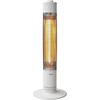 Yamazen Graphite Heater, Super Fast Heating, Adopts Japanese Heater Tube, 2-Stage Output Switching (900W/450W), With Swing Function, White DCTS-A092(W