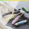 5pcs Lightweight Soft Bristle Toothbrush Oral Cleaning  Travel Camping Hiking Outdoor Supplies