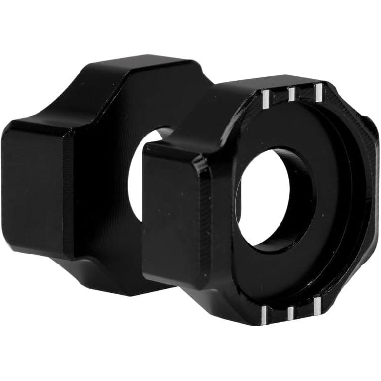 

Electric Dirt Bike Axle Block Chain Adjuster CNC for Surron Sur Ron LBX E-Ride Eride Pro SR S SS 2.0 3.0 Black, Laser-Marked Precision Scale | Easy