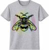 Bee Crown T Shirt Sacred Geometry Mystical Insect Graphic Tee