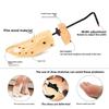 Pine Adjustable Flat-soled High-heeled Setting Device Wooden Shoe Support Shoe Last Expander Unisex Shoe Support