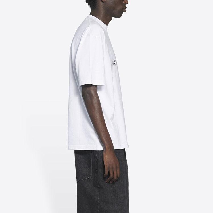 Balenciaga Unisex FW21 Logo Printing White 612966TKVI79040