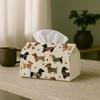 1pc Dachshund Dog Tissue Holder, Fun Design Adorable Multi-Use Fabric Tissue Container, Outdoor Event Supplies, Daily Desktop Tissue Organizer, Ideal