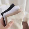 Winter Casual Socks College Style Solid Color Cotton Hosiery Striped Socks Tube Socks Women Socks