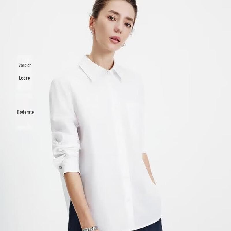 Navigare Women s 2026 S/S Embroidered Pure Cotton Shirt M
