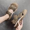 New Summer men's sandals Trendy  design styles Leisure outdoor beach and tourist walking High quality Breathable shoes
