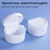 Portable Denture Tray Box Plastic Braces Orthodontic Case False Denture Boxes  Women Men