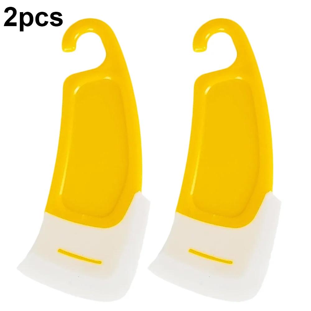 Raschietto in Silicone Lama di Pulizia Spazzola Spatola per Torta Cottura Residui di Cibo Macchie Pentola Padella Piatto Olio Piatto Pulisci Lame Morbide Strumenti
