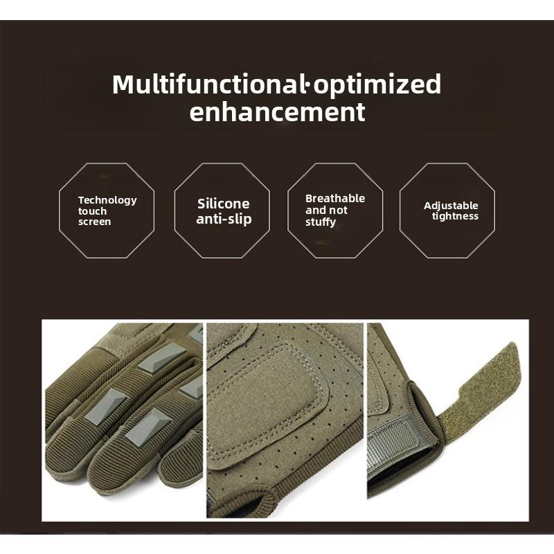 Tactical Gloves, Male Army Fan, Special Forces Combat Unit, Fighting, Mountain Climbing, Touchscreen Gloves, Outdoor Cycling, Protection, Motorcycle