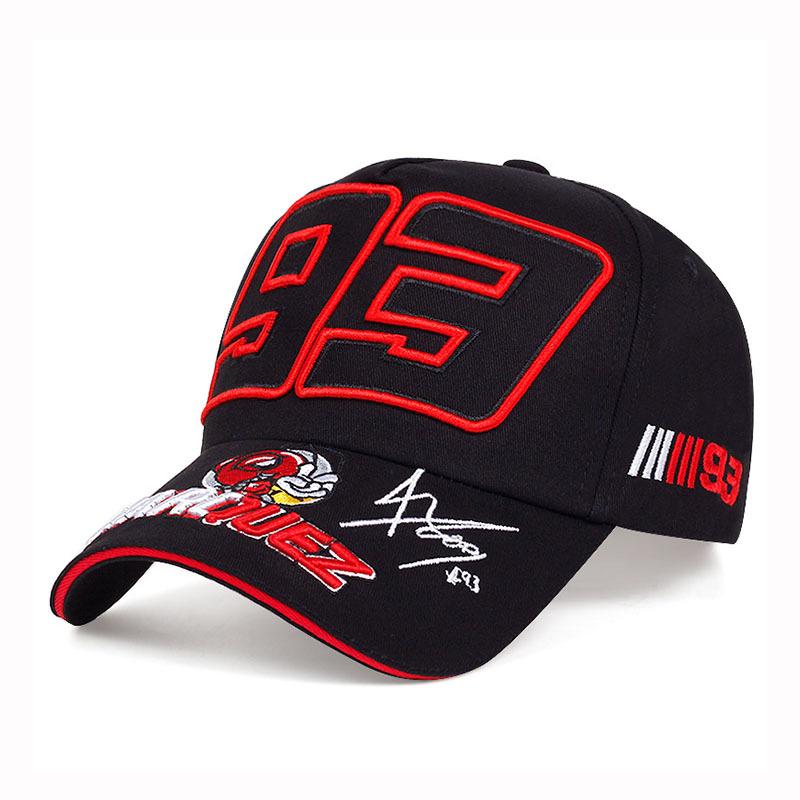 Motorcycle Racing Hat for Men, Summer Off-road Motorcycle Hat for Women, Embroidered Sun Baseball Hat for Cycling