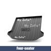 All Weather Full Coverage TPE Car Trunk Mat Odorless Flexible Rear Cargo Liner for Daily Use Accessories For Zeekr X 2026 2027