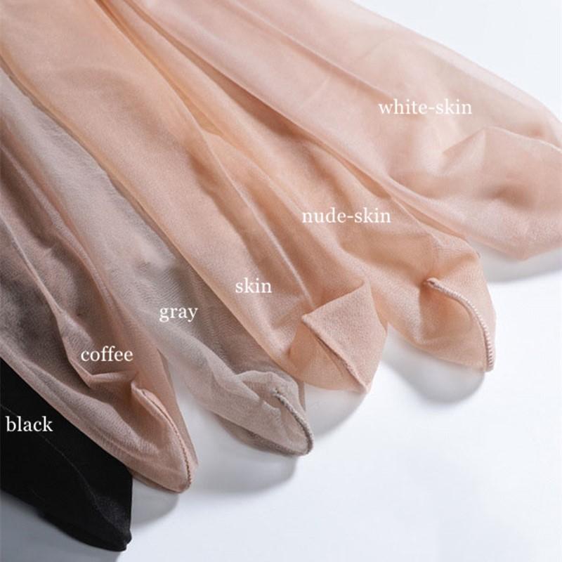 2 Paare/Los Damenstrumpfhosen 0D Ultra Transparent Sexy Atmungsaktiv Elastisch Strumpfhosen Schlanke Strümpfe Hoher Bund Natürlicher Effekt Strumpfhosen 150-173(40-65kg)