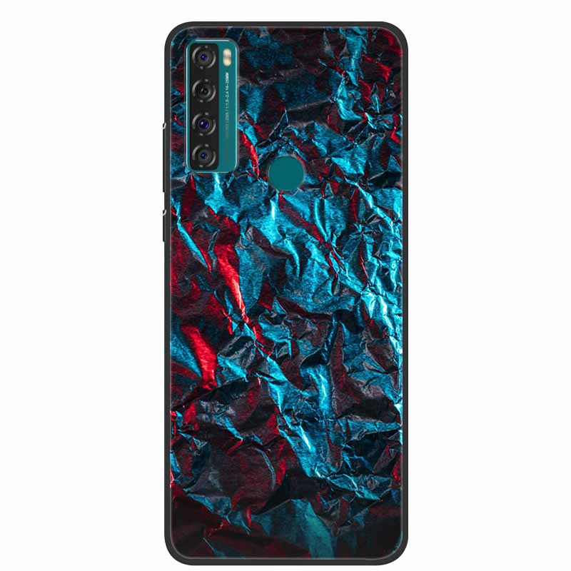 For TCL 20 R 5G Case Marble Silicone TPU Soft Phone Back Cover Case For TCL 20R 5G Funda Bumper Protector Capa Shockproof Coque