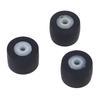 5Pcs Plastic Cassette Pressure Roller Multi Specification With Axis Design Belt Pulley Wheel Rubber Tape Recorder Pinroller