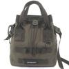 Great Shoulder Bag ARMY 2WAY Handbag Khaki Used