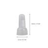 1000Pcs Closed End Crimp Connector Electrical Wire Caps Nylon Insulated Aluminum Wire Crimp Terminals for Appliance Lighting