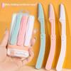 3Pcs Safe Folding Ladies Face Shaver Eyebrow Trimmer Blade Anti-Scratch Razor Makeup Tools Eyebrow Trimmer Face Razor