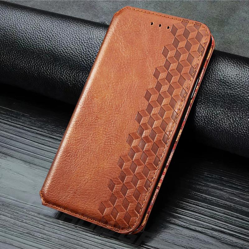 Woven Pattern Leather Flip Wallet Case For Samsung Galxay A12 A02 A42 A52 A72 A32 4G 5G A21S A51 A71 A01 A11 A31 A41 A70 A50 A30 S20 FE S21 Plus Ultra