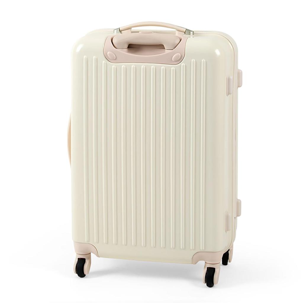 Sanrio Hello Kitty TSA Lock Compatible 4 Adjustable Carry Ages 742813 Carry-On Bag, 59L, PC/ABS Resin/Polyester Design, (Dial Lock), Casters, 3-Level