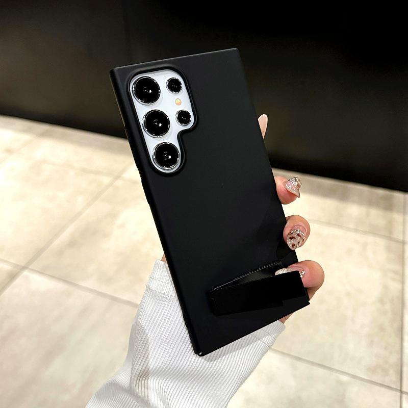 

Suitable for Samsung S24 Ultra Mobile Phone Case High End Fuel Injection Bracket PC Bracket S23plus Anti Fall S24 Protective Cover S23