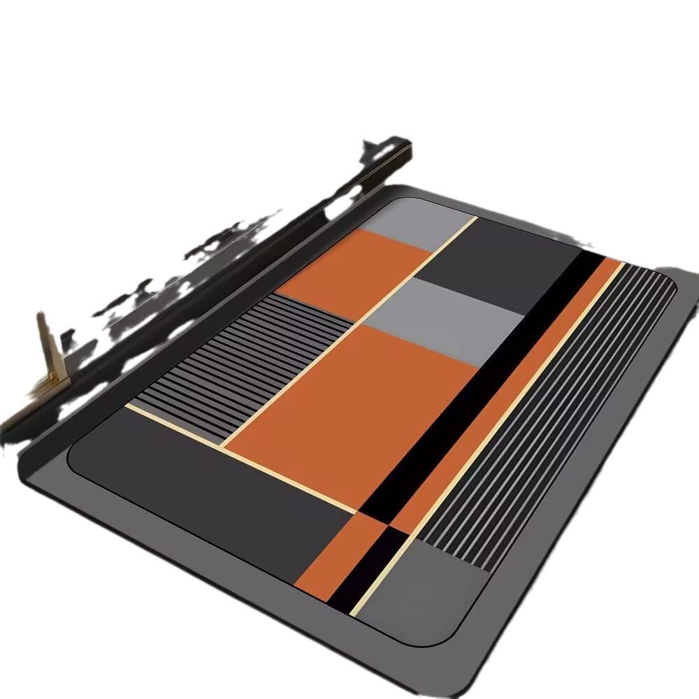 Contemporary Nordic Diatomaceous Earth Bath & Shower Mat