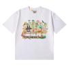 Cross-border 2025 autumn and winter new beautiful tide niche street GALLERY DEPT funny personality printed short-sleeved t-shirt